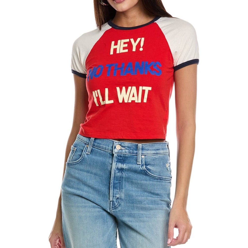 Mother denim graphic tee